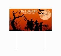 Halloween Garden Signs