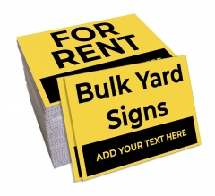 Bulk Yard Signs