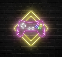 Gamer Joystick Neon Sign
