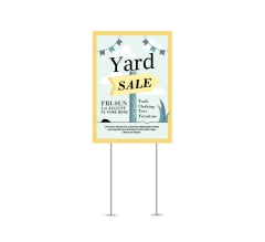 HIP Reflective Yard Sale Signs