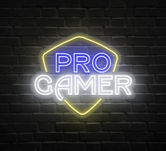 Pro Gamer Neon Sign
