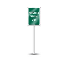 Reflective Reserved Parking Signs