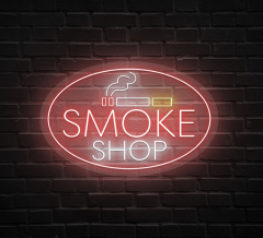 Smoke Shop Neon Sign