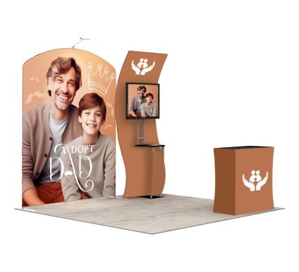 3 m Exhibition Stand - Design 8