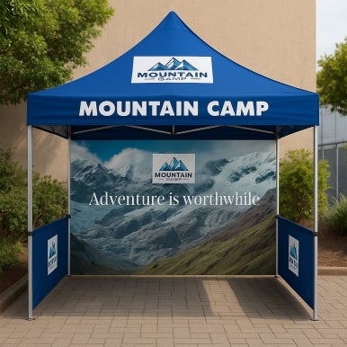 Printed Gazebo Tent 4m x 4m