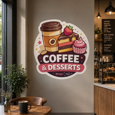Die-Cut Decals (Opaque)