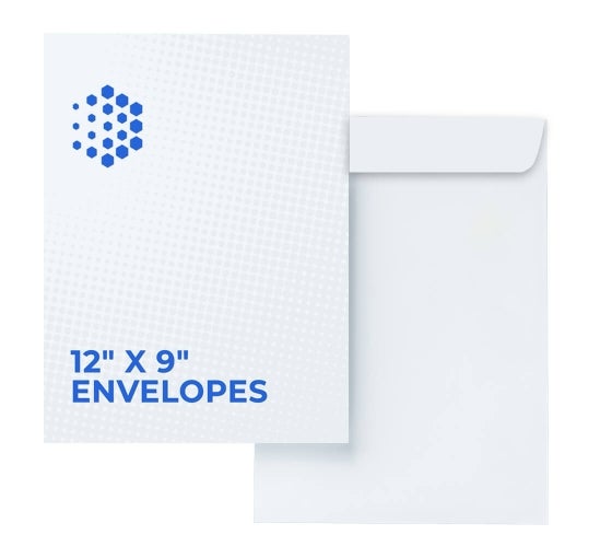 Customizable 9'' x 12'' Envelopes for your Personal and Professional