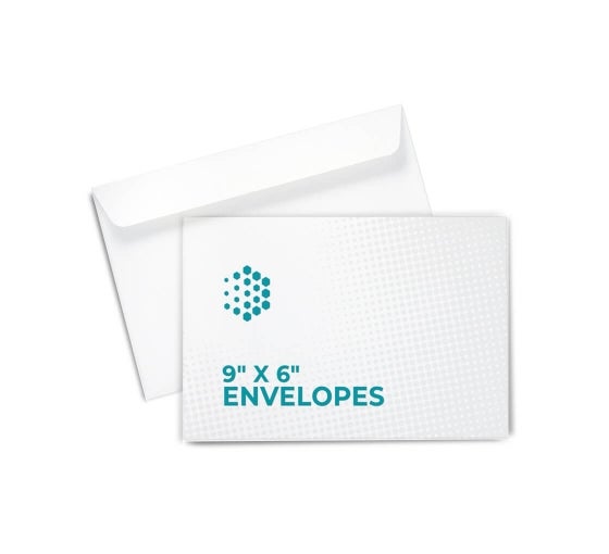 Customizable 6'' x 9'' Envelopes for your Personal and Professional Use