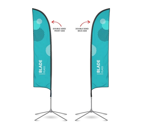 24 Premium Dealership Advertising Window Roll Up Car Flags 3 Packs Of 8