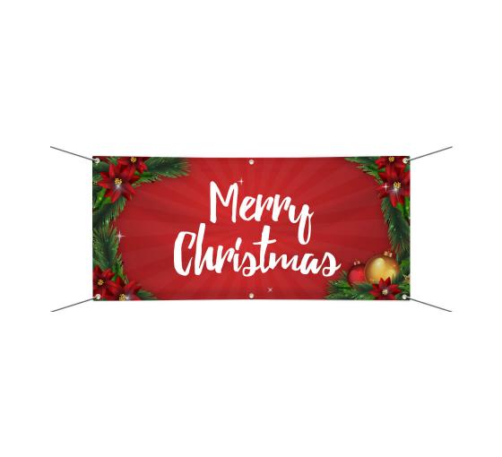 Large outdoor christmas banners Clearance