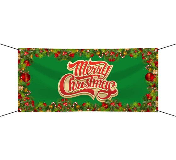 Personalised Merry Christmas Banners Xmas Party Banners Bannerbuzz Uk