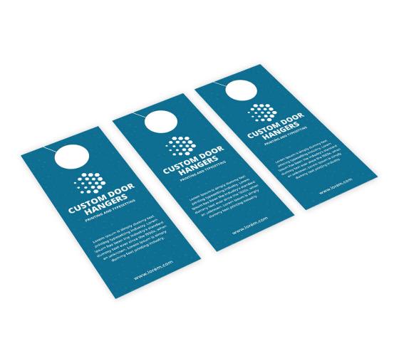 Personalised Door Hangers Printing Bannerbuzz Uk