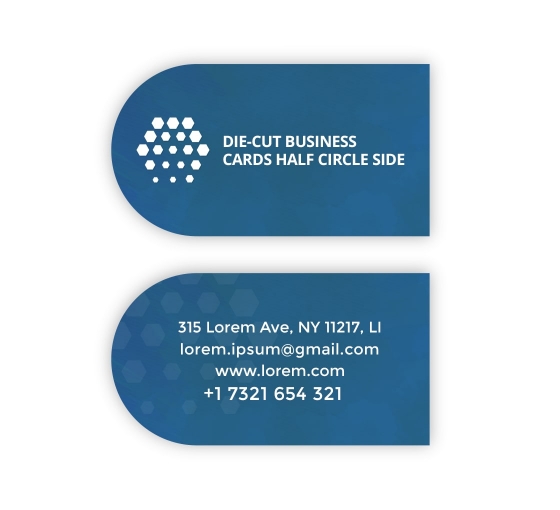 Die Cut Business Cards
