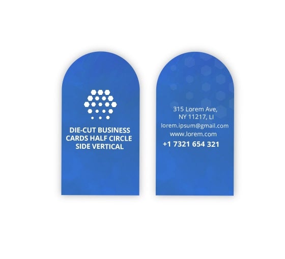 Die Cut Business Cards Banner Buzz