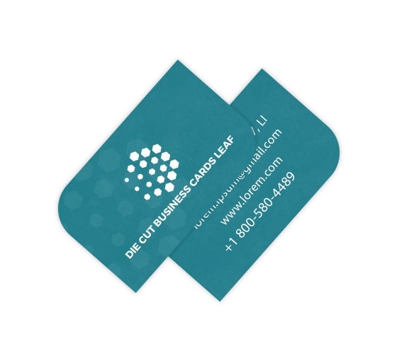 Die Cut Business Cards Banner Buzz