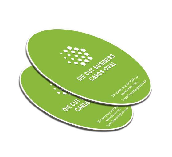 Die Cut Business Cards Banner Buzz