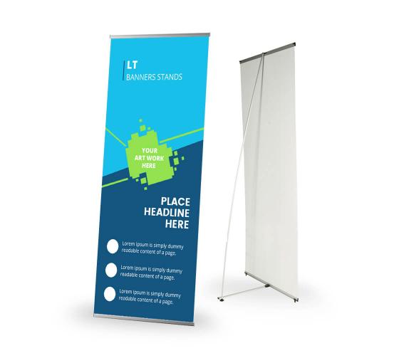 Lt Banner Stands Custom Lt Exhibition Display Bannerbuzz