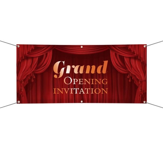 Grand Opening Banners
