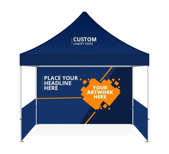 Printed Gazebo Tent 3m x 3m