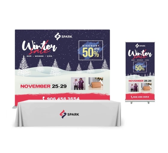 Backdrop Display Package 3m x 2.4m
