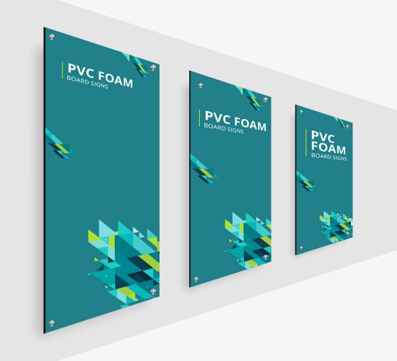 Design Custom Pvc Foam Board Signs And Displays Online From