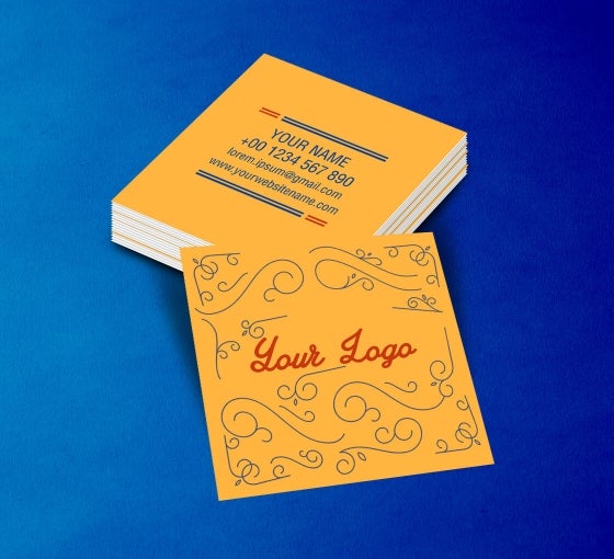 Square Business Cards To Communicate Your Professional Identity