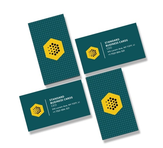 Standard Business Cards Banner Buzz