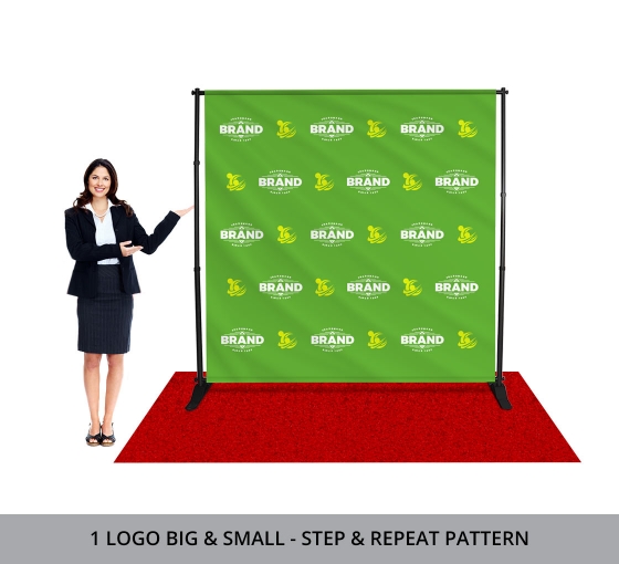 Louis V Pink inspired Backdrop - Step & Repeat - Designed, Printed & S –  Banners by Roz