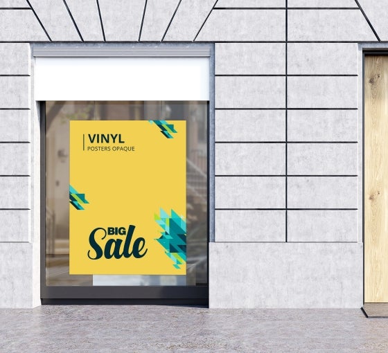 Vinyl Posters Printing Make Custom Posters Online BannerBuzz UK