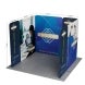 3m Magnetic Modular Fabric Display - U Shape