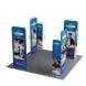 3m Magnetic Modular Fabric Displays - L Shape Four Corner Kit