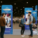 3m Magnetic Modular Fabric Displays - L Shape Four Corner Kit