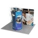 4m Magnetic Modular Fabric Display - Tower Island Shape with Backwall