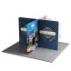 4m Magnetic Modular Fabric Displays - Cross Island Shape