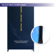 4m Magnetic Modular Fabric Displays - Tapered Island Shape