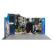 4m Magnetic Modular Fabric Displays - Dynamic Curved L Shape