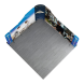 4m Magnetic Modular Fabric Displays - Dynamic Curved L Shape
