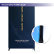 5x3m Magnetic Modular Fabric Displays - U Shape Curved