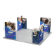 6m Magnetic Modular Fabric Displays - 4 L-Shape Sections