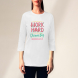 Women's Printed T-Shirt - 3/4 Sleeves