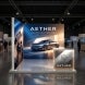 3m Backlit Exhibition Stand LED Lightbox Display with Counter lifestyle