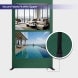 2m Magnetic Modular Fabric Display - Tower Island Shape