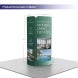 2m Magnetic Modular Fabric Display - Tower Island Shape