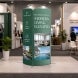 2m Magnetic Modular Fabric Display - Tower Island Shape