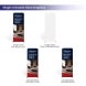 2m Magnetic Modular Fabric Display - Two Sloped & Straight Banner Stands