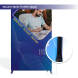2m Magnetic Modular Fabric Display - Two Sloped & Straight Banner Stands