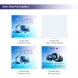 6m Backlit Exhibition Stand LED Lightbox Backwall with Shelving both side printing