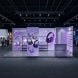 6m Backlit Exhibition Stand LED Lightbox Display with Counters Graphics lifestyle