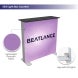 6m Backlit Exhibition Stand LED Lightbox Display with Counters Graphics seg light box counter