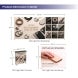 6m Backlit Exhibition Stand LED Lightbox Display with Counters Storage dimension
